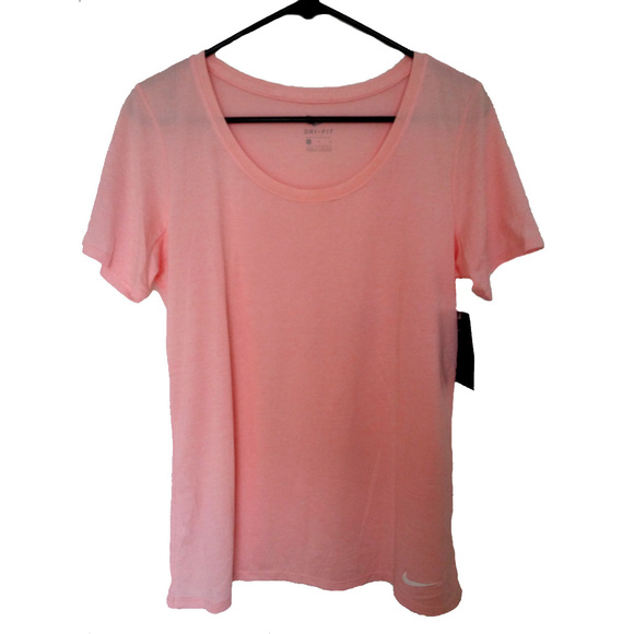 HOST PICK Nike Scoop Neck Women Tshirt coral M - Picture 2 of 3